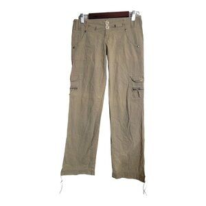 BRUNT Pants Womens Size 29x32 Brown Cargo Utility Workwear Hiking Outdoors